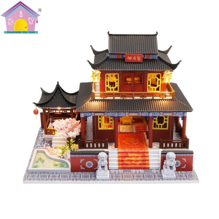 China Customized Chinese Palace Style Doll House Manufacturers