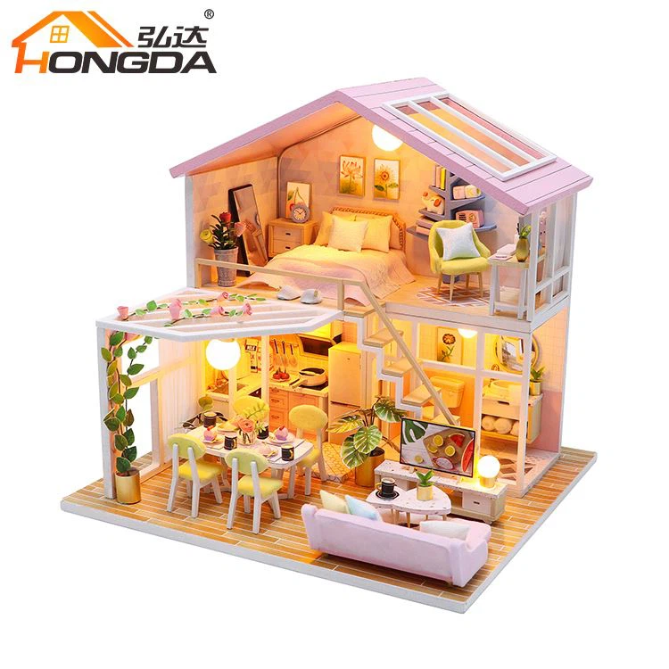 Make your own mini DIY dollhouse, welcome to the warm world of Lilliputian!