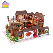 Creative Wooden House Toy