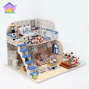 M032 Blue coast Mini Dollhouse Kit