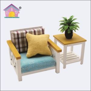 DIY Wood Fashion Doll House Furniture