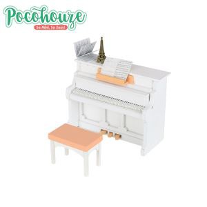 Furniture Toy Miniature Piano Set