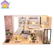 Modern Miniature DIY Dollhouse