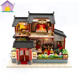 diy miniature modern party house