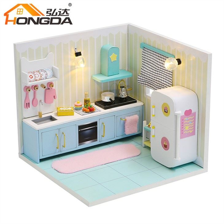 Hot Selling Dollhouse Kitchen Ware Miniature Ceramic Tea Sets