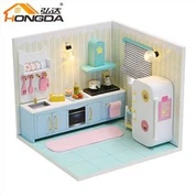 Hot Selling Dollhouse Kitchen Ware Miniature Ceramic Tea Sets