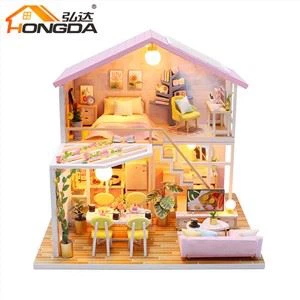 Miniature Wooden House Kits
