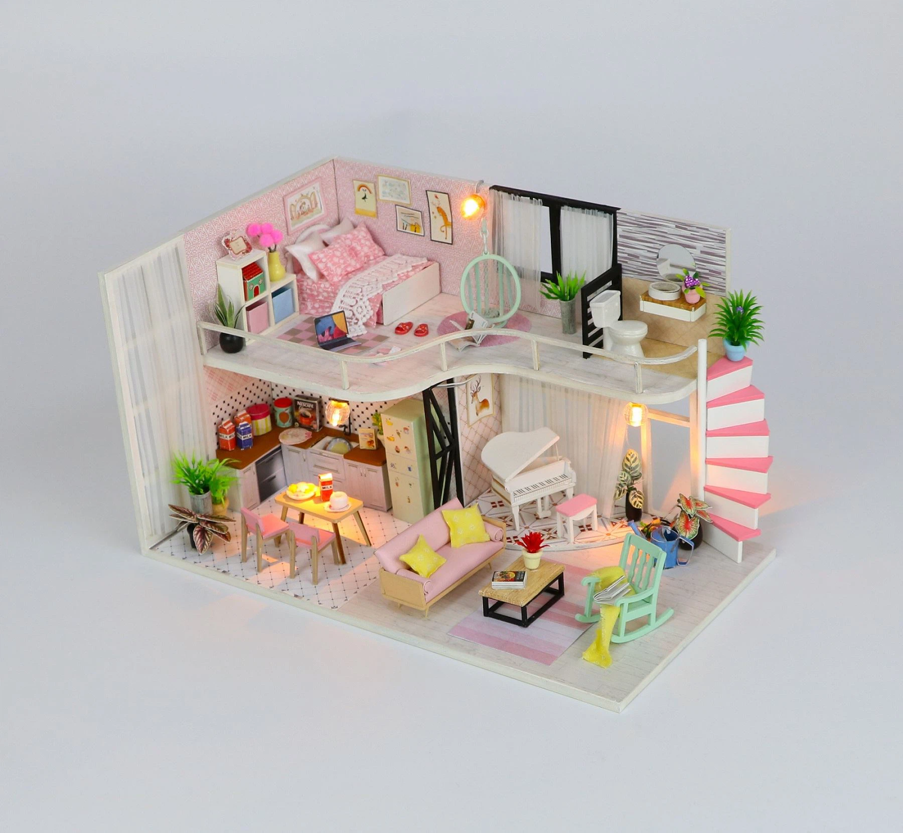 The goal of financial management of the self-made small house model