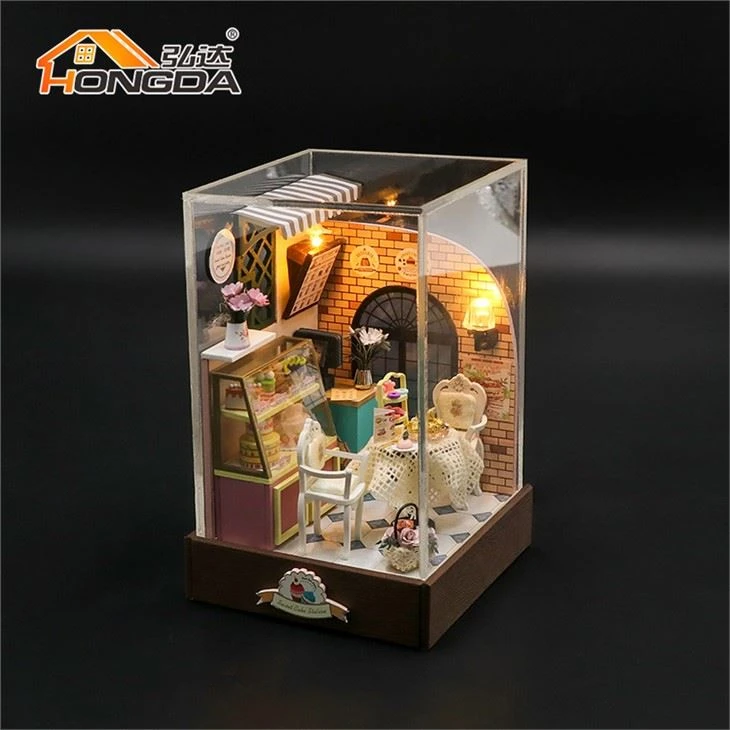 Miniature Dollhouse Cake Shop
