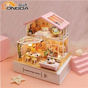 Best Gift 1:24 Scale Model House Kit for Adults to Build