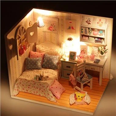 Wooden Miniature House