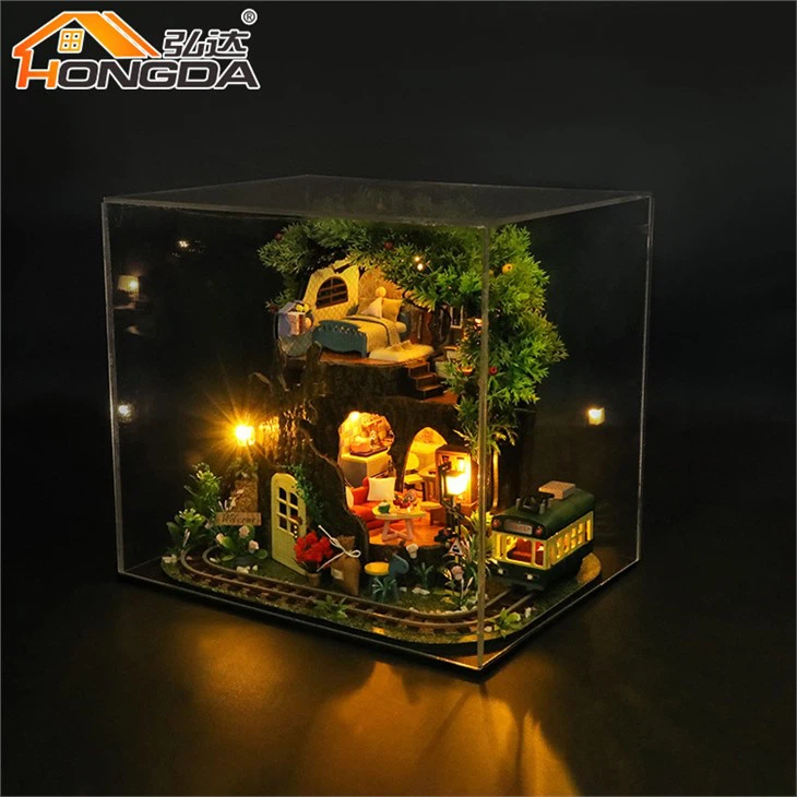 3D Puzzle Miniature Dollhouse Set