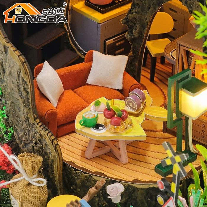 3D Puzzle Miniature Dollhouse Set