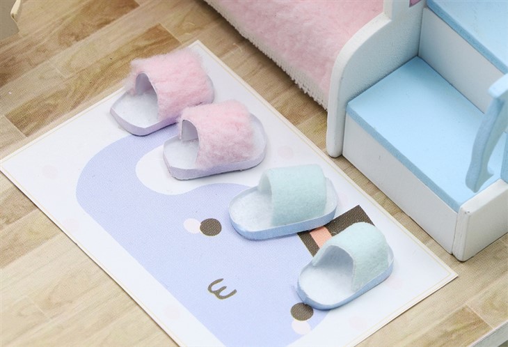 Hongda Miniature Puzzles Diy Miniaturas Decoracion Doll House For Girls Model Toy