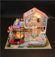 Customized Dollhouse Crafts Girl Gift