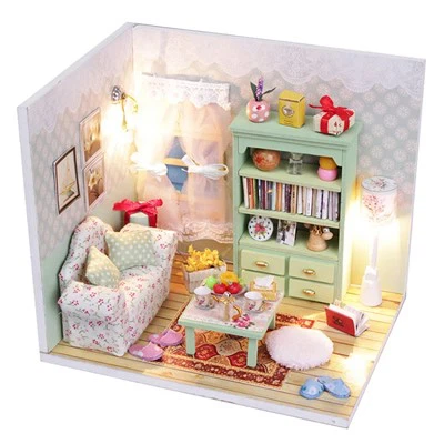 Hongda CPC Certificate DIY Miniature House For Adult
