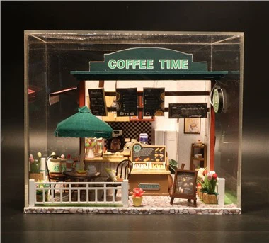 Hongda Miniature Model Mini House Model Craft Diy Toys For Kids