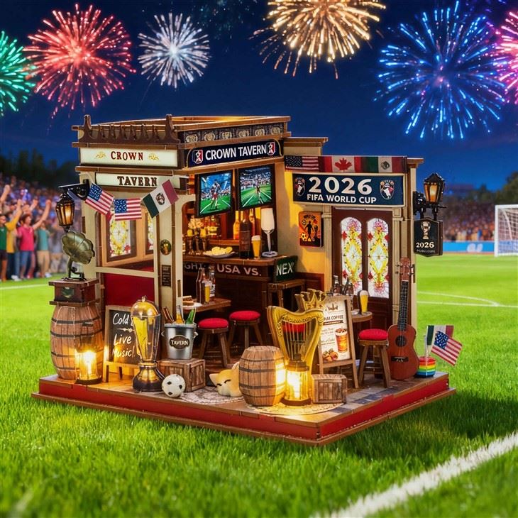 Tavern-themed Diy Wooden Dollhouse best