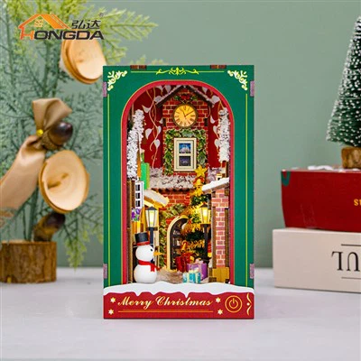 Christmas Diy Book Nook