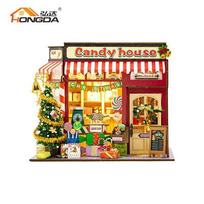 Christmas Mini Diy Dollhouse Kit