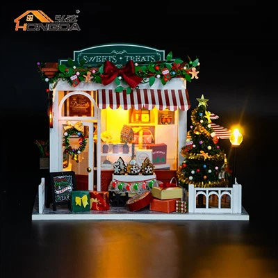 Christmas Style Mini Dollhouse