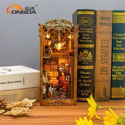 Diy Wooden Handmade Book Nook