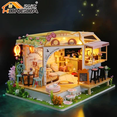 M2111 Handmade Wooden Dollhouse