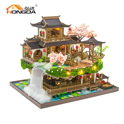Luxury Diy Chinese Style Doll House