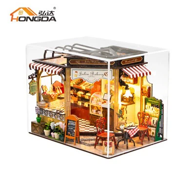 HandMade DollHouse With Dust Cover