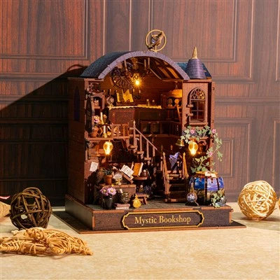 Magic Wooden Diy Dollhouse Kit