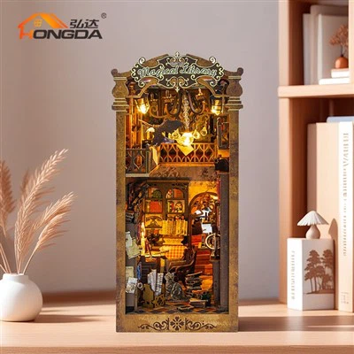 New Diy Wooden Book Nook KIt