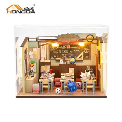The Age Of Innocence Diy Dollhouse Kit With Dust Cover